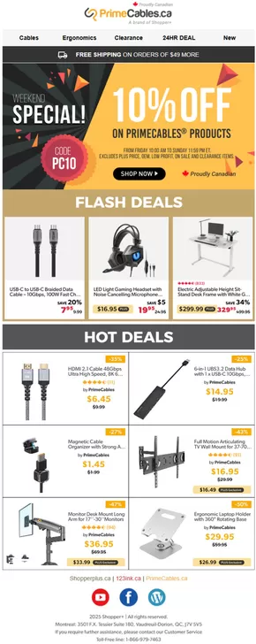 Primecables catalogue in Rockglen | Weekly Specials | 2025-05-26T00:00:00.000Z - 2025-05-27T00:00:00.000Z