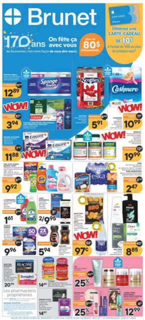 Brunet catalogue in Saint-Jean-sur-Richelieu | Exclusive deals and bargains | 2025-05-29T00:00:00.000Z - 2025-06-04T00:00:00.000Z