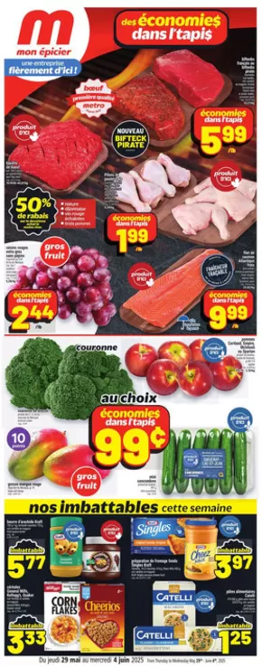 Metro catalogue in Outremont | Our best bargains | 2025-05-29T00:00:00.000Z - 2025-06-04T00:00:00.000Z