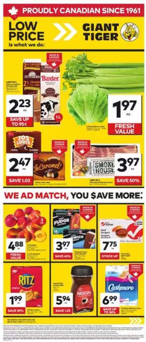 Giant Tiger catalogue in Burton | Our best offers for you | 2025-05-28T00:00:00.000Z - 2025-06-03T00:00:00.000Z