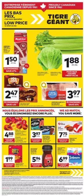 Giant Tiger catalogue in Papineauville QC | Current special promotions | 2025-05-28T00:00:00.000Z - 2025-06-03T00:00:00.000Z