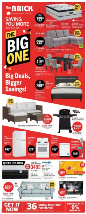 The Brick catalogue in Milton | Exclusive bargains | 2025-05-20T00:00:00.000Z - 2025-06-05T00:00:00.000Z