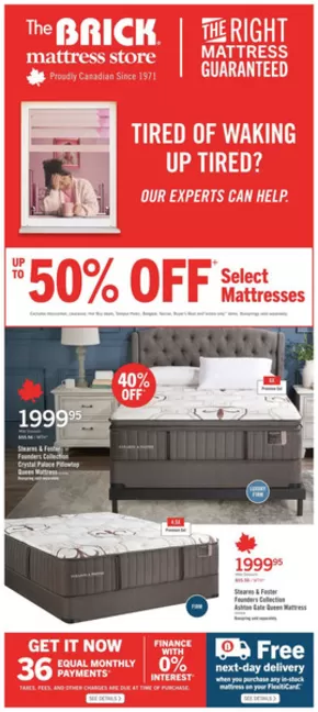 The Brick catalogue in Regina | Brick Mattress Store | 2025-05-20T00:00:00.000Z - 2025-06-05T00:00:00.000Z