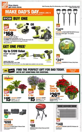 Home Depot catalogue | Current deals and offers | 2025-05-29T00:00:00.000Z - 2025-06-04T00:00:00.000Z