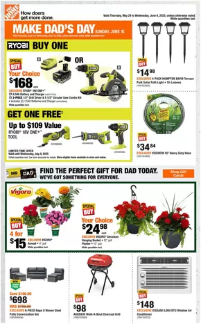 Home Depot catalogue in Petty Harbour-Maddox Cove | Offers for bargain hunters | 2025-05-29T00:00:00.000Z - 2025-06-04T00:00:00.000Z