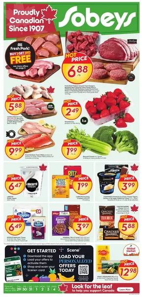 Sobeys catalogue | Sobeys Weekly ad | 2025-05-29T00:00:00.000Z - 2025-06-04T00:00:00.000Z