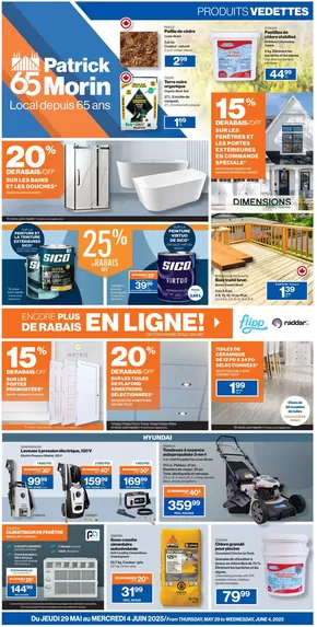 Patrick Morin catalogue in Quebec | Produits Vedettes | 2025-05-29T00:00:00.000Z - 2025-06-04T00:00:00.000Z