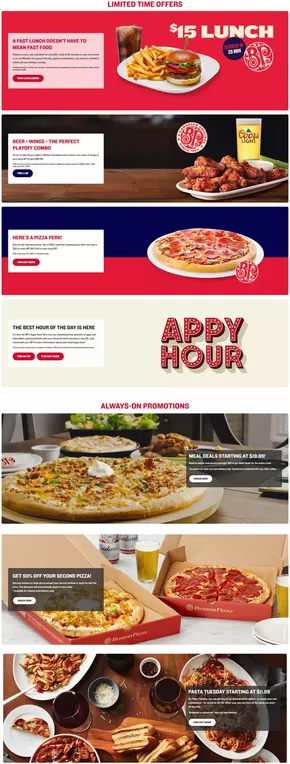 Boston Pizza catalogue in Edmundston | LIMITED TIME OFFERS | 2025-05-29T00:00:00.000Z - 2025-06-12T00:00:00.000Z