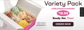 Baskin Robbins catalogue in Lakeshore | Variety Pack $19.99 | 2025-05-29T00:00:00.000Z - 2025-06-29T00:00:00.000Z