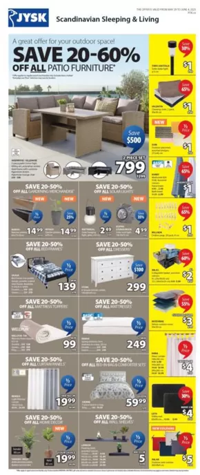 JYSK catalogue in Medicine Hat | This week's great offers | 2025-05-29T00:00:00.000Z - 2025-06-04T00:00:00.000Z