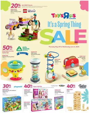 Toys R us catalogue in Scarborough | Top offers for all bargain hunters | 2025-05-22T00:00:00.000Z - 2025-06-04T00:00:00.000Z