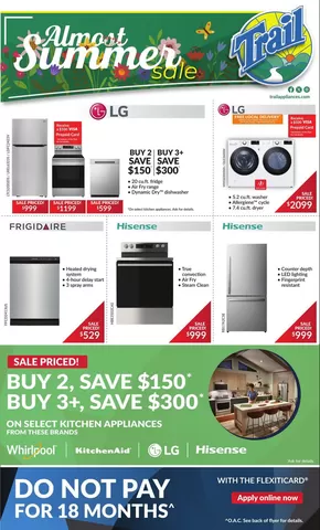 Trail Appliances catalogue in Red Deer | Almost Summer Sale | 2025-05-29T00:00:00.000Z - 2025-06-01T00:00:00.000Z