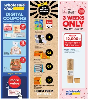 Wholesale Club catalogue in Regina | Wholesale Club Weekly ad | 2025-05-29T00:00:00.000Z - 2025-06-18T00:00:00.000Z