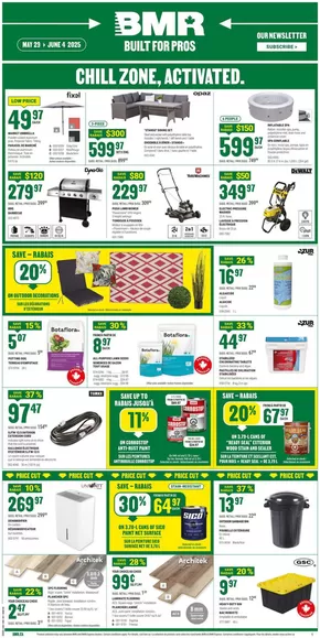 BMR catalogue in amos (Quebec) | Top deals for all customers | 2025-05-29T00:00:00.000Z - 2025-06-04T00:00:00.000Z