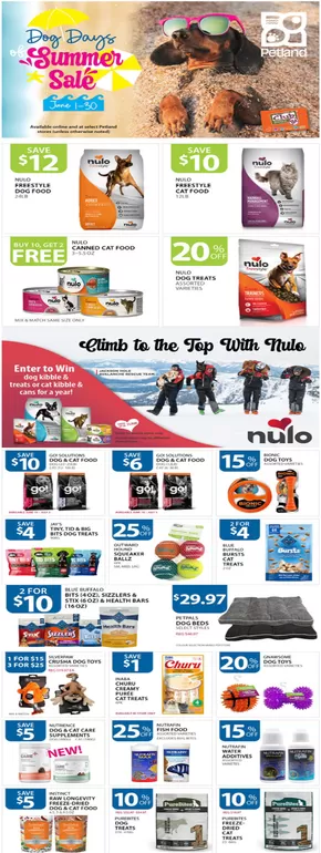 Petland catalogue in Terrace | Summer Sale | 2025-06-02T00:00:00.000Z - 2025-06-30T00:00:00.000Z