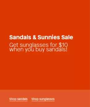 Sandals & Sunnies Sale