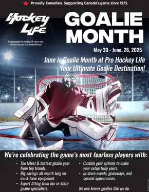 Goalie Month
