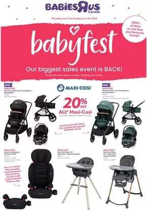 Toys R us catalogue | Babies"R"Us Flyer | 2025-06-05T00:00:00.000Z - 2025-06-22T00:00:00.000Z