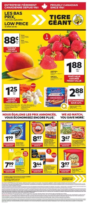 Giant Tiger catalogue in Saint-Lambert | Exclusive bargains | 2025-06-04T00:00:00.000Z - 2025-06-10T00:00:00.000Z