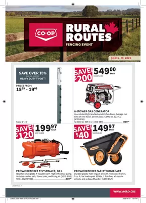 Co-op Agro catalogue | Current bargains and offers | 2025-06-05T00:00:00.000Z - 2025-06-18T00:00:00.000Z