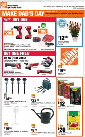 Home Depot catalogue | Save now with our deals | 2025-06-05T00:00:00.000Z - 2025-06-18T00:00:00.000Z