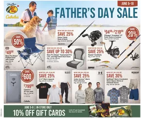 Cabela's catalogue in Leduc | Father's Day Sale | 2025-06-05T00:00:00.000Z - 2025-06-18T00:00:00.000Z
