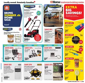 Home Hardware catalogue in Oshawa | Exclusive deals for our customers | 2025-06-05T00:00:00.000Z - 2025-06-18T00:00:00.000Z