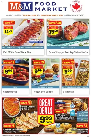 M&M Meat Shops catalogue in Saint-Lambert | M&M Meat Shops weekly flyer | 2025-06-05T00:00:00.000Z - 2025-06-11T00:00:00.000Z