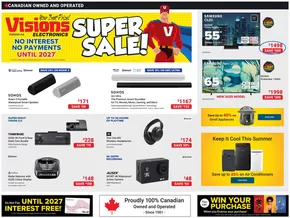 Visions Electronics catalogue in Calgary | Flyer | 2025-06-06T00:00:00.000Z - 2025-06-12T00:00:00.000Z
