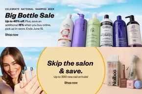 Sally Beauty catalogue | Current deals and offers | 2025-06-10T00:00:00.000Z - 2025-06-15T00:00:00.000Z