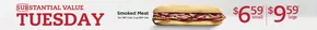 Mr Sub catalogue | SUBSTANTIAL VALUE $6.59 SMALL $9.59 LARGE | 2025-06-10T00:00:00.000Z - 2025-07-10T00:00:00.000Z