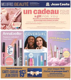 Jean Coutu catalogue | Cosmetics Insert | 2025-06-12T00:00:00.000Z - 2025-06-18T00:00:00.000Z