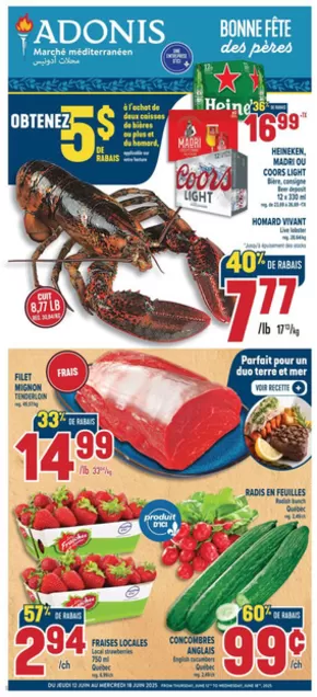 Marché Adonis catalogue in Laval | Weekly | 2025-06-12T00:00:00.000Z - 2025-06-18T00:00:00.000Z