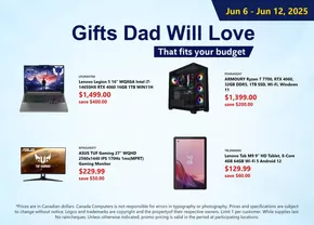 Canada Computers catalogue in Barrie | Gifts Dad Will Love | 2025-06-10T00:00:00.000Z - 2025-06-12T00:00:00.000Z