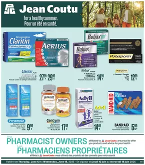 Jean Coutu catalogue | Discounts and promotions | 2025-06-12T00:00:00.000Z - 2025-06-18T00:00:00.000Z