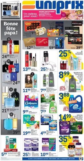 Uniprix catalogue in Montreal | Uniprix Weekly ad | 2025-06-12T00:00:00.000Z - 2025-06-18T00:00:00.000Z