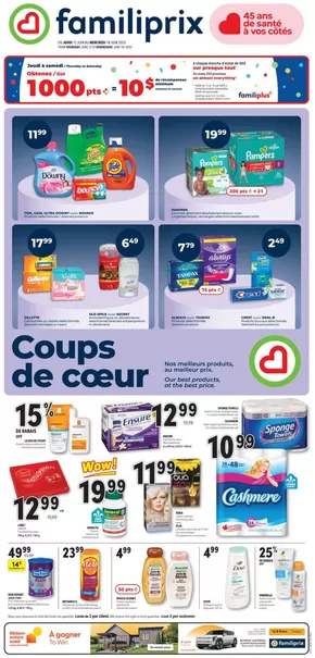 Familiprix catalogue in Beauharnois | Circulaire | 2025-06-12T00:00:00.000Z - 2025-06-18T00:00:00.000Z