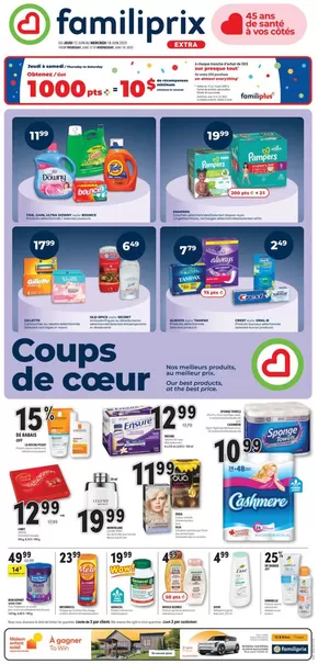 Familiprix catalogue in Saguenay | Our best bargains | 2025-06-12T00:00:00.000Z - 2025-06-18T00:00:00.000Z
