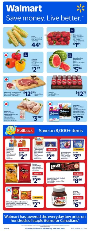 Walmart catalogue in Edmonton | Walmart flyer | 2025-06-12T00:00:00.000Z - 2025-06-18T00:00:00.000Z