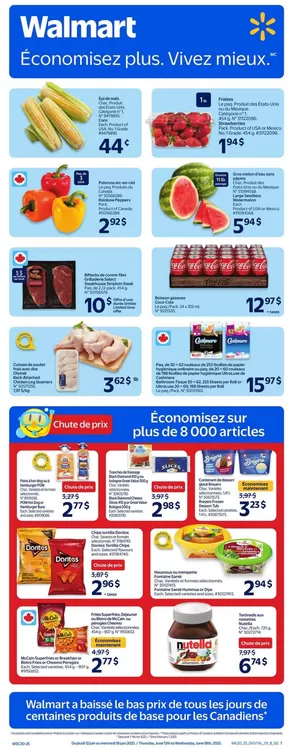 Walmart catalogue | Our best offers for you | 2025-06-12T00:00:00.000Z - 2025-06-19T00:00:00.000Z