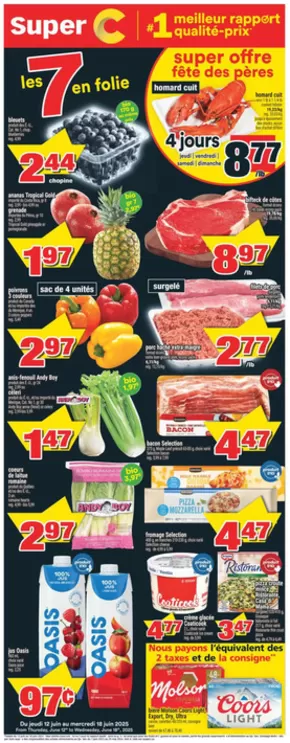 Super C catalogue in Saint-Raymond | Exclusive bargains | 2025-06-12T00:00:00.000Z - 2025-06-18T00:00:00.000Z