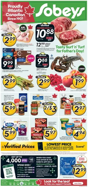 Sobeys catalogue in Halifax | Sobeys Weekly ad | 2025-06-12T00:00:00.000Z - 2025-06-18T00:00:00.000Z