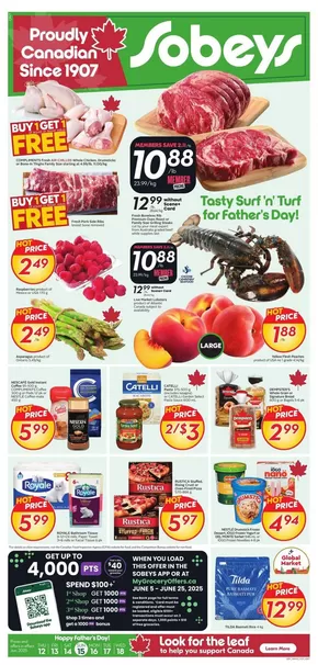 Sobeys catalogue in St. Catharines | Save now with our deals | 2025-06-12T00:00:00.000Z - 2025-06-18T00:00:00.000Z