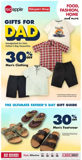 The Bargain Shop catalogue in Kenora | Gifts For Dad | 2025-06-12T00:00:00.000Z - 2025-06-15T00:00:00.000Z