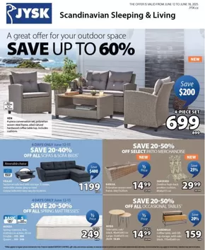 JYSK catalogue in Brampton | This week's great offers | 2025-06-12T00:00:00.000Z - 2025-06-18T00:00:00.000Z