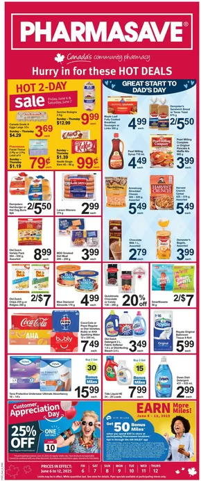 Pharmasave catalogue | Top deals and discounts | 2025-06-06T00:00:00.000Z - 2025-06-12T00:00:00.000Z