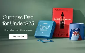 Chapters Indigo catalogue | Surprise Dad For Under $25 | 2025-06-12T00:00:00.000Z - 2025-06-15T00:00:00.000Z