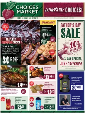 Choices Market catalogue | Choices Market weekly flyer | 2025-06-12T00:00:00.000Z - 2025-06-18T00:00:00.000Z