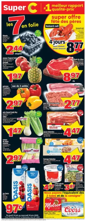 Super C catalogue in Saint-Raymond | Circulaire | 2025-06-12T00:00:00.000Z - 2025-06-18T00:00:00.000Z