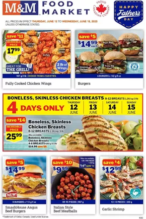 M&M Meat Shops catalogue in Edmonton | M&M Meat Shops weekly flyer | 2025-06-12T00:00:00.000Z - 2025-06-18T00:00:00.000Z